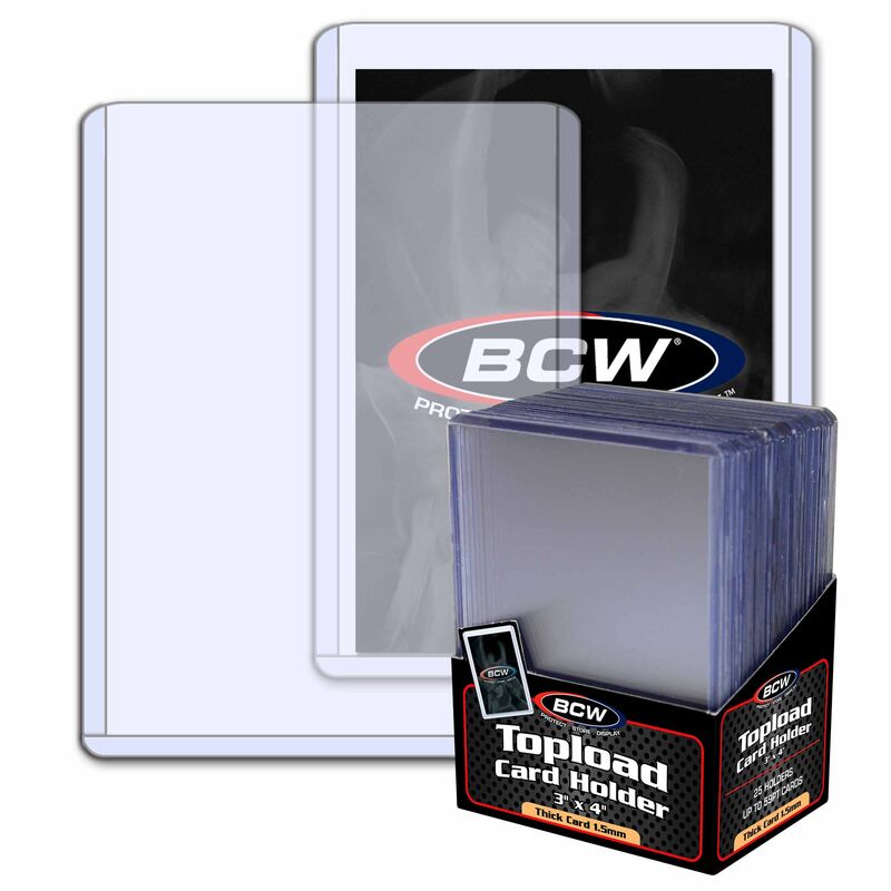 Thick Card Topload Holder 59pt (25pk)