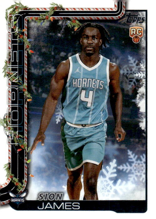 2025-26 Topps Holiday #H193 Sion James