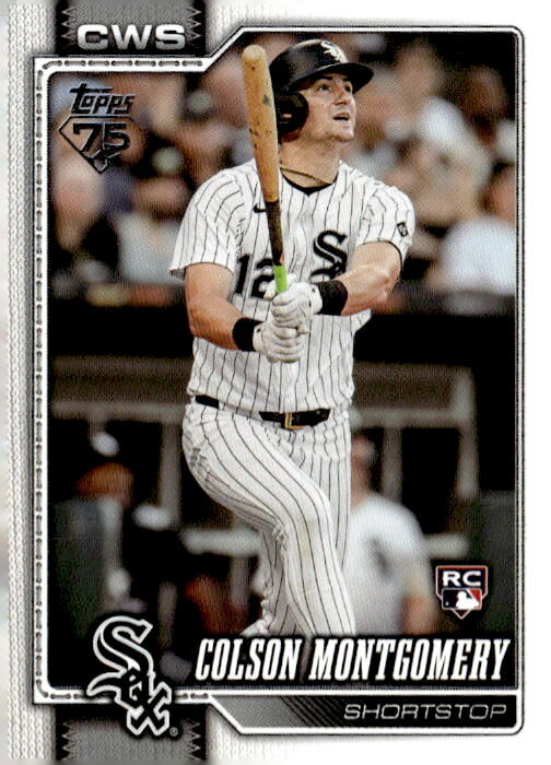 2026 Topps #157 Colson Montgomery Memorial Day Camo #/25