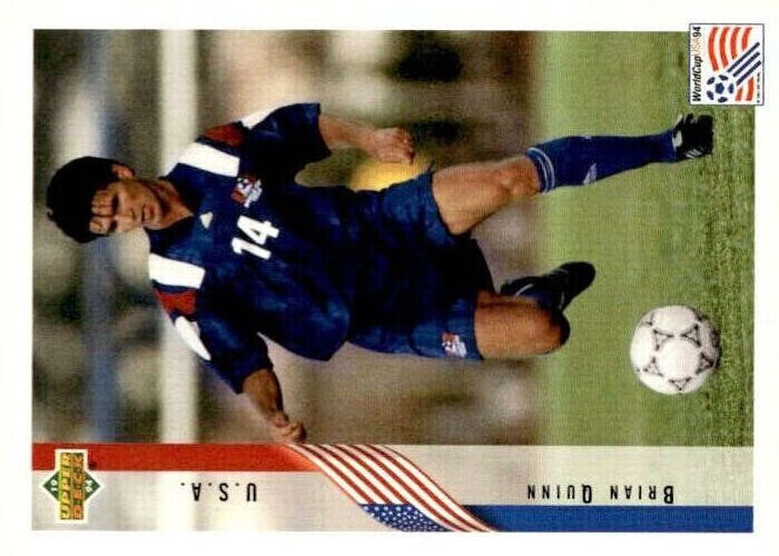 1994 Upper Deck World Cup #25 Brian Quinn