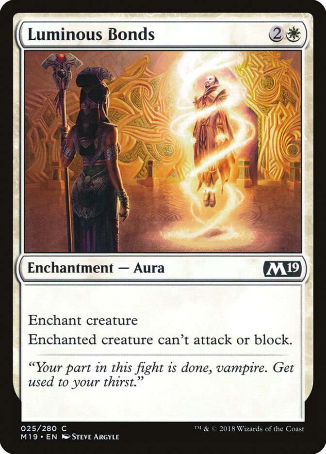 Core Set 2019 #25 Luminous Bonds