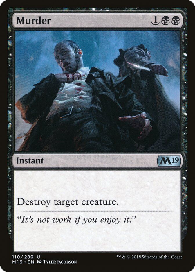 Core Set 2019 #110 Murder