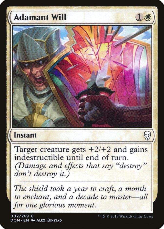 Dominaria #2 Adamant Will