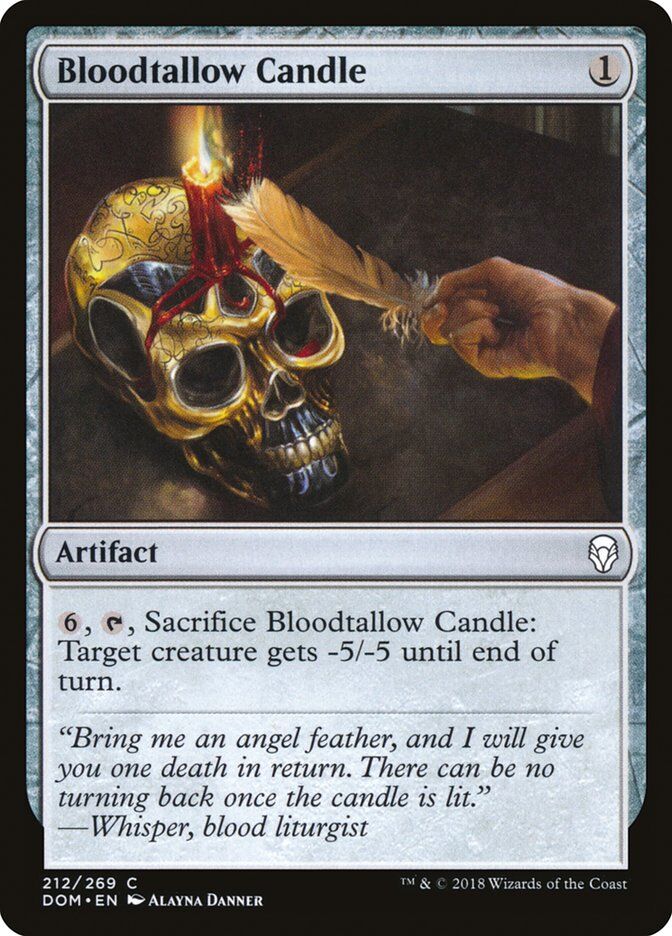 Dominaria #212 Bloodtallow Candle