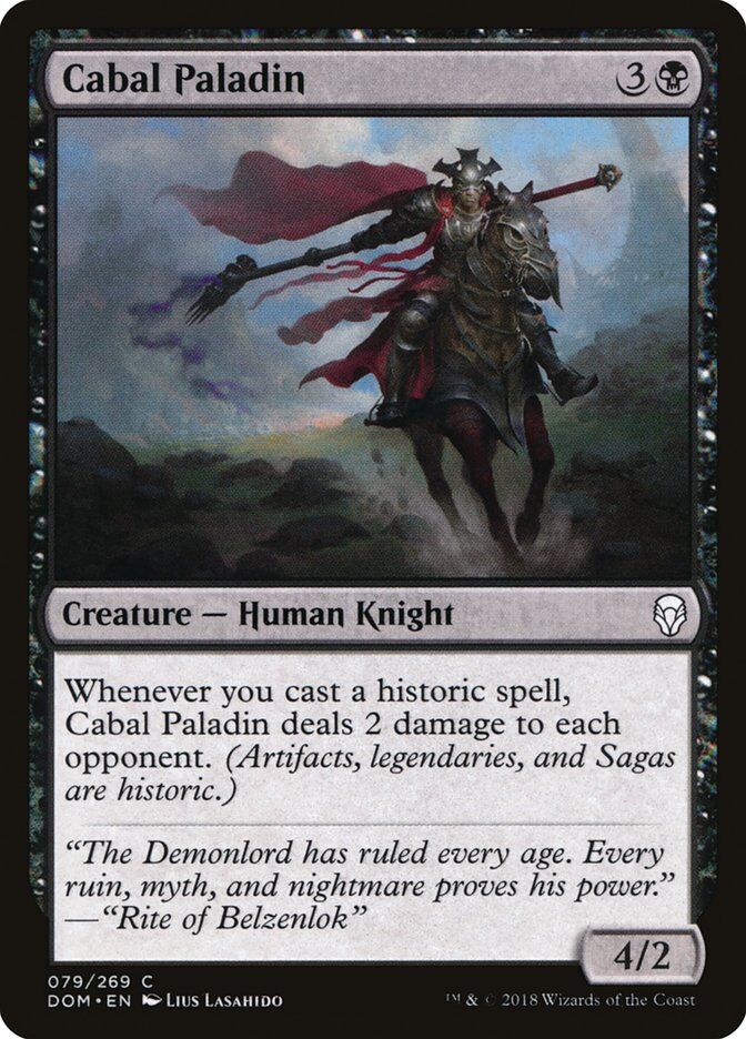 Dominaria #79 Cabal Paladin