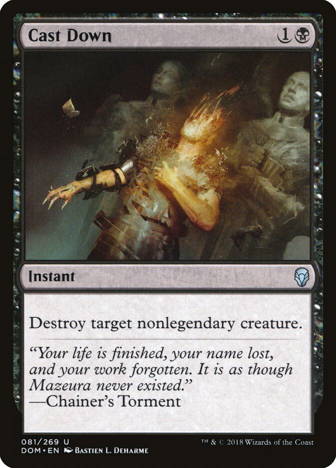 Dominaria #81 Cast Down