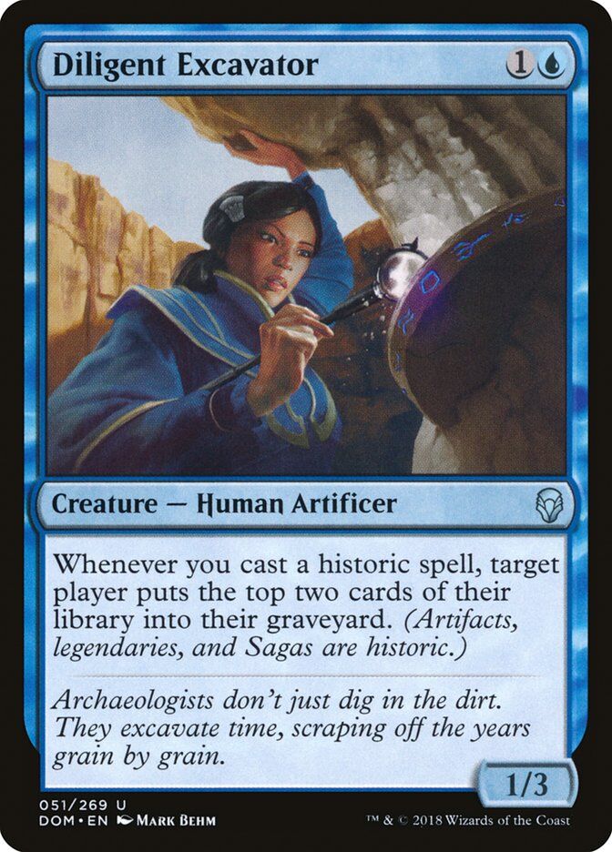 Dominaria #51 Diligent Excavator