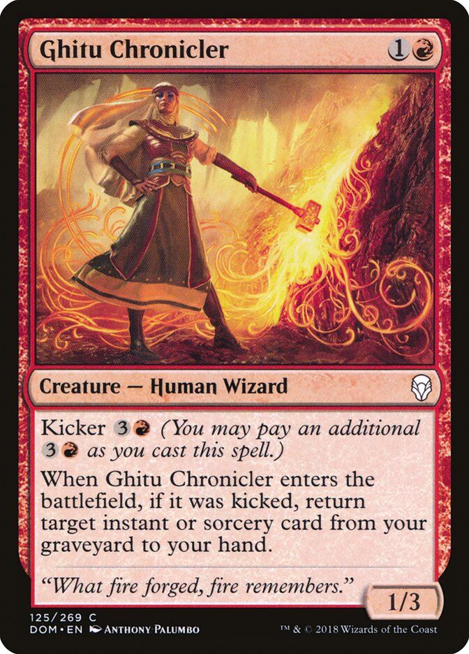 Dominaria #125 Ghitu Chronicler