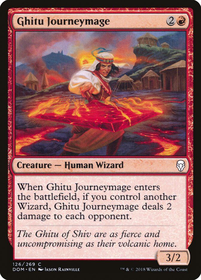 Dominaria #126 Ghitu Journeymage