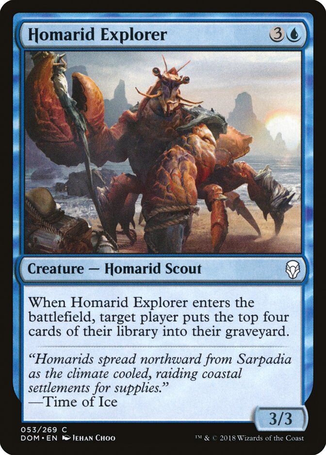 Dominaria #53 Homarid Explorer