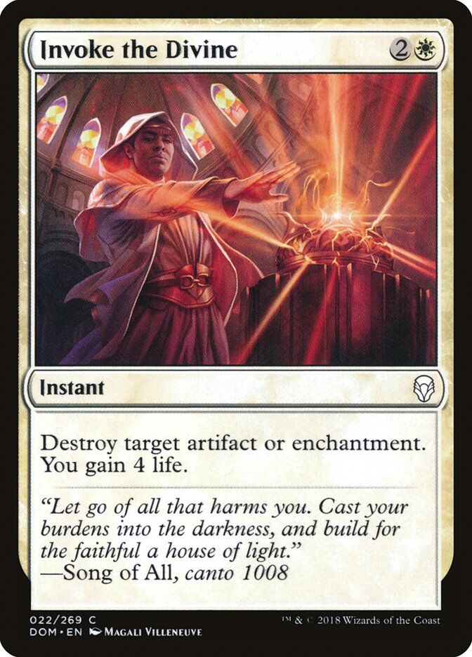 Dominaria #22 Invoke the Divine