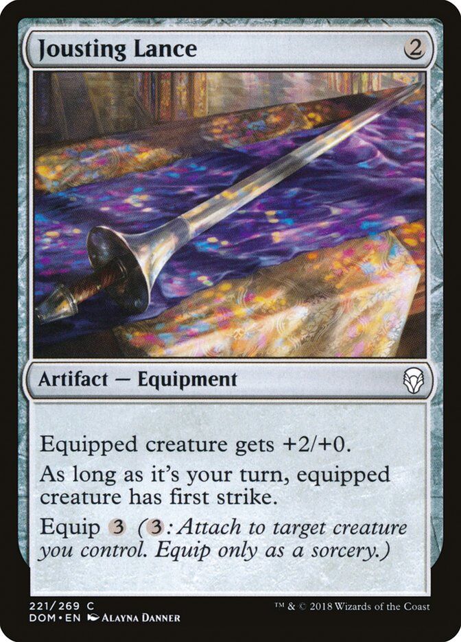 Dominaria #221 Jousting Lance