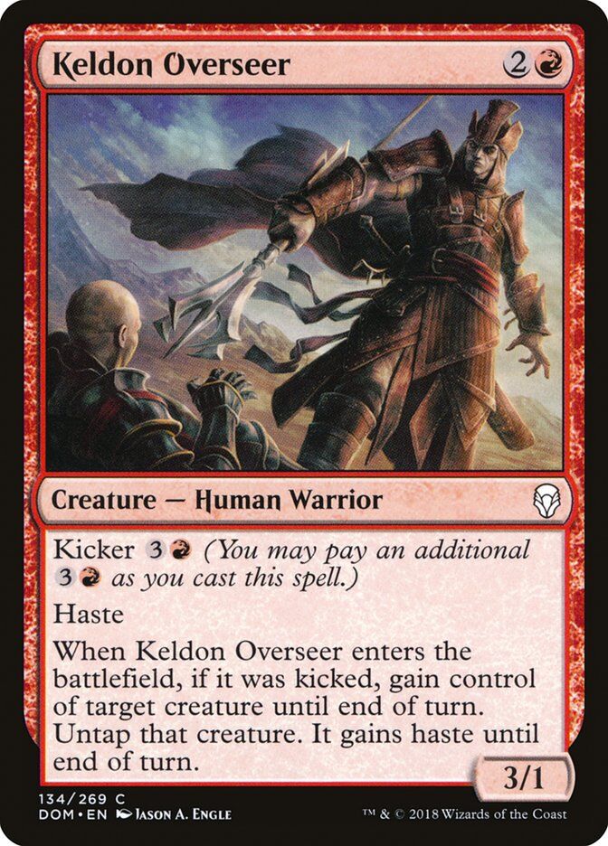 Dominaria #134 Keldon Overseer