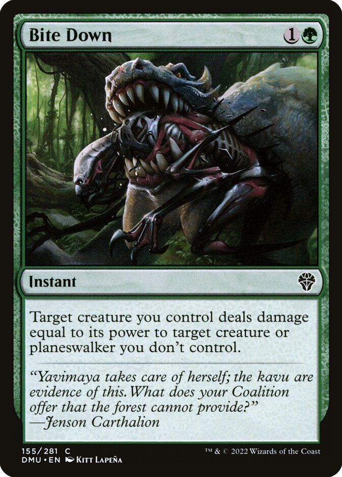 Dominaria United #155 Bite Down