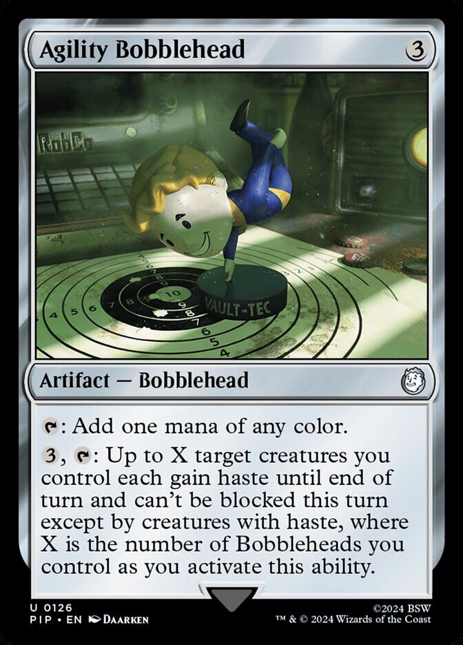 Universes Beyond: Fallout #126 Agility Bobblehead