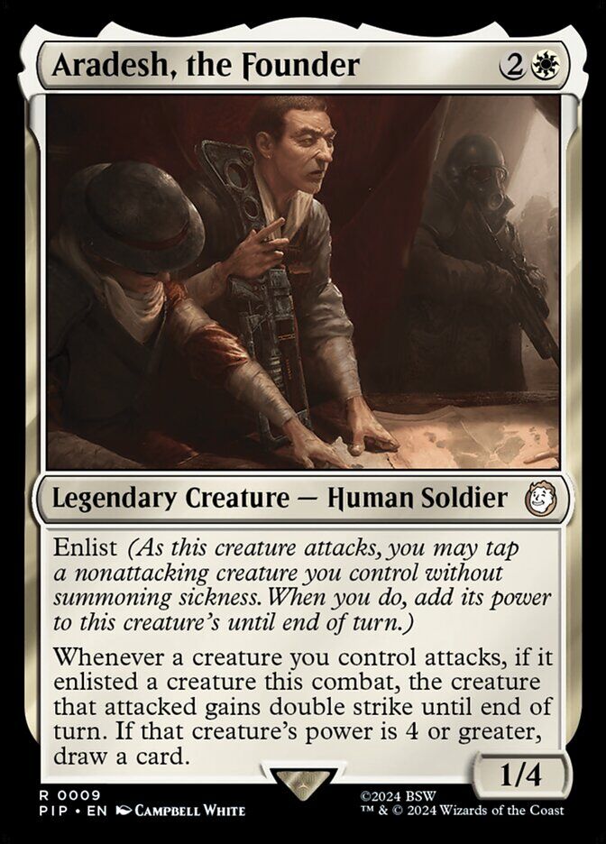 Universes Beyond: Fallout #9 Aradesh, the Founder