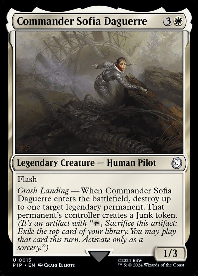 Universes Beyond: Fallout #15 Commander Sofia Daguerre