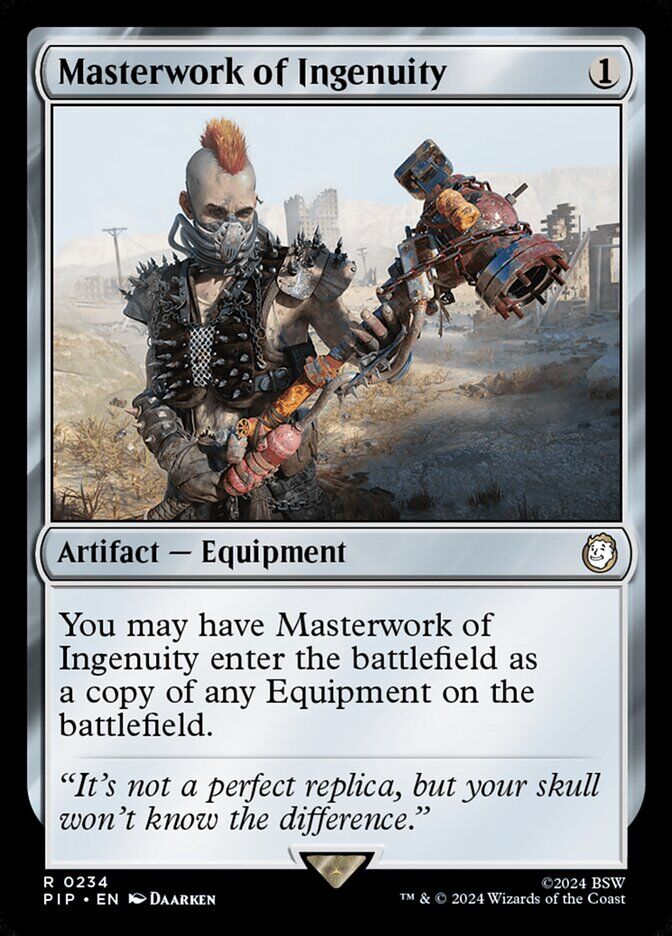 Universes Beyond: Fallout #234 Masterwork of Ingenuity