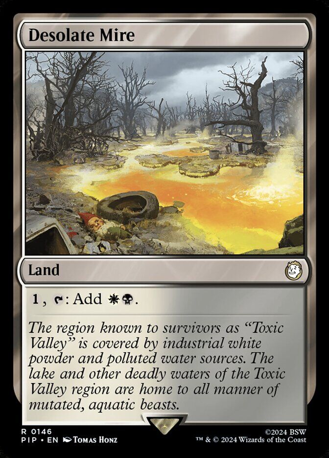 Universes Beyond: Fallout #674 Desolate Mire (Surge Foil)