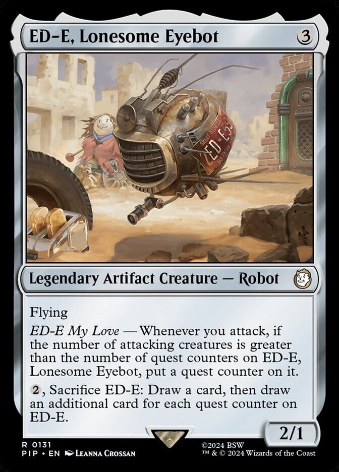 Universes Beyond: Fallout #131 ED-E, Lonesome Eyebot
