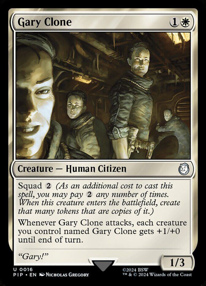 Universes Beyond: Fallout #16 Gary Clone