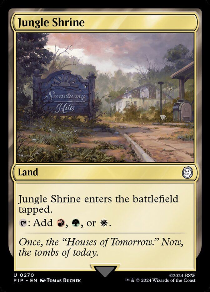 Universes Beyond: Fallout #270 Jungle Shrine