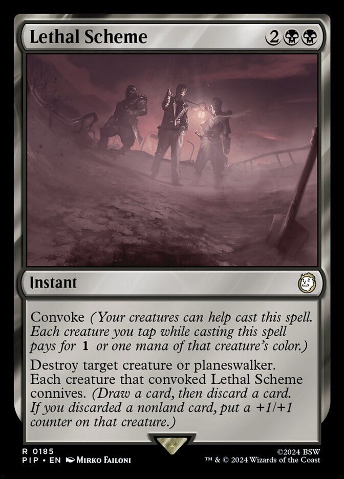Universes Beyond: Fallout #185 Lethal Scheme