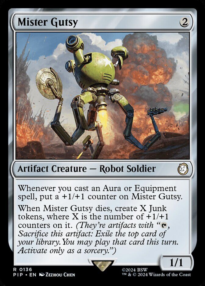 Universes Beyond: Fallout #136 Mister Gutsy