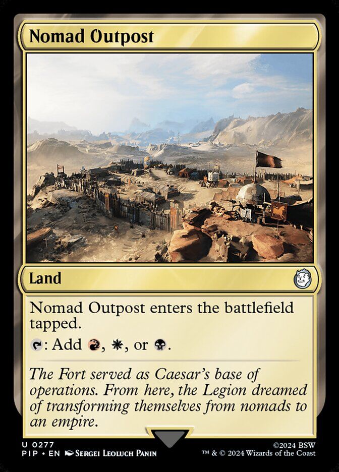Universes Beyond: Fallout #277 Nomad Outpost