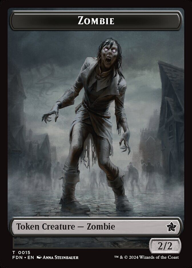 Eldritch Moon #5 Zombie Token (005)