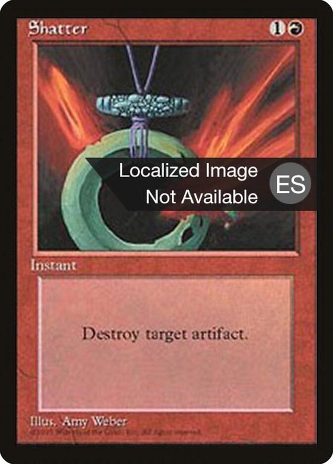 Revised Edition (Foreign Black Border) #175 Shatter