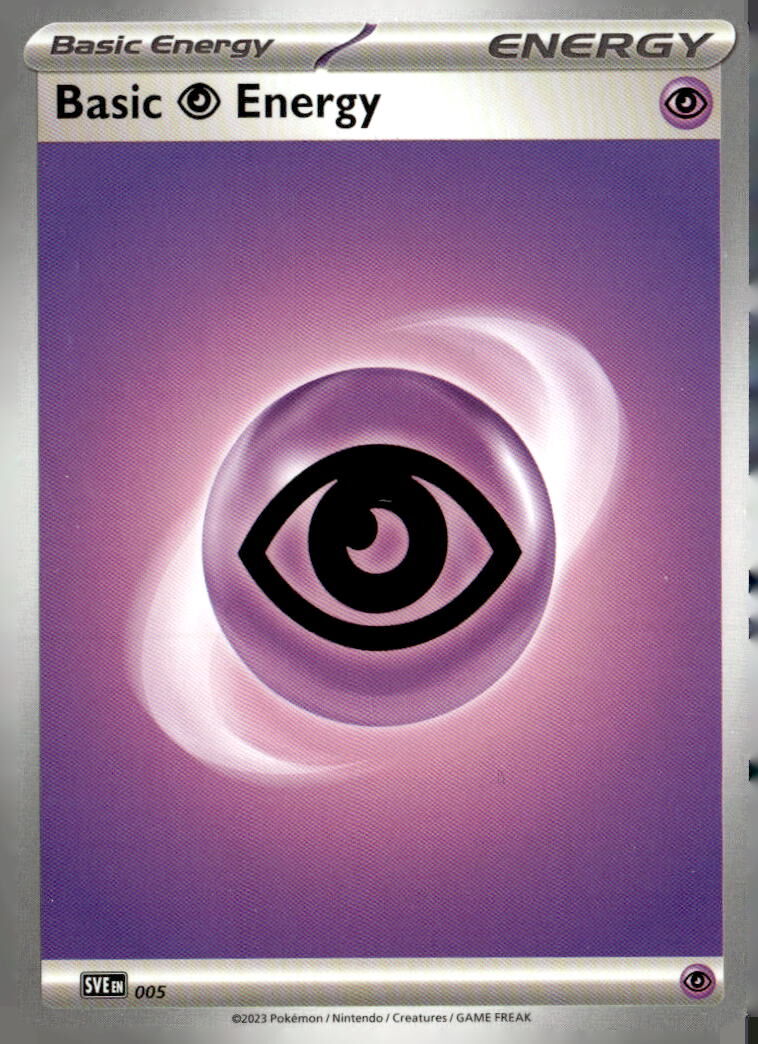 SV03: Obsidian Flames #005 Basic Psychic Energy