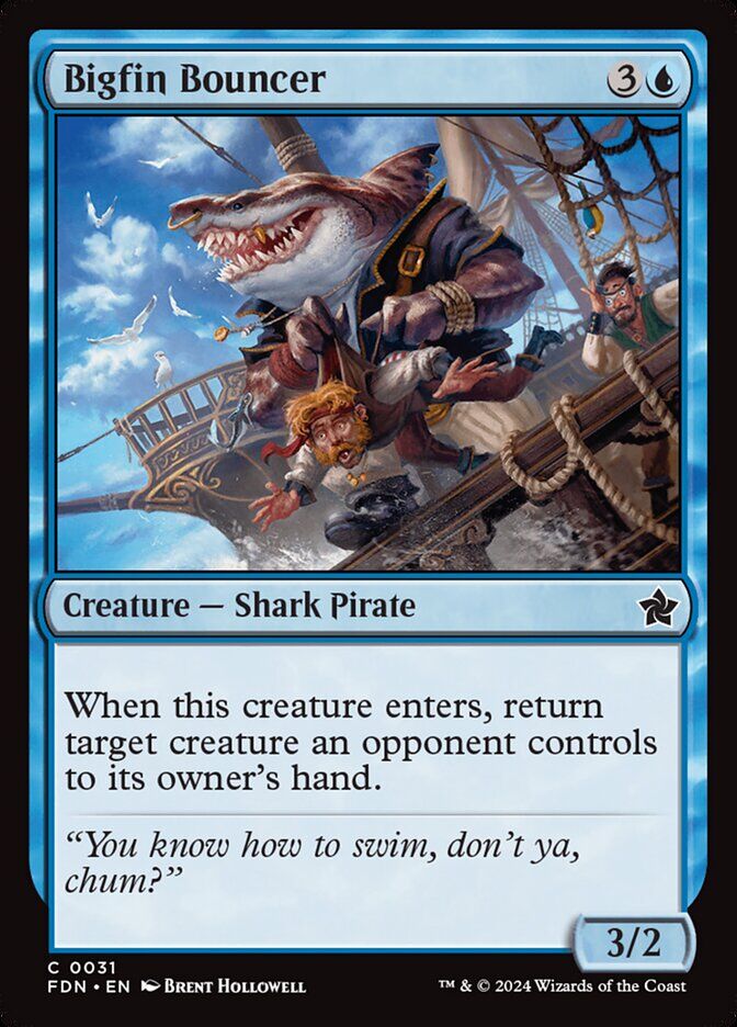 Foundations #31 Bigfin Bouncer