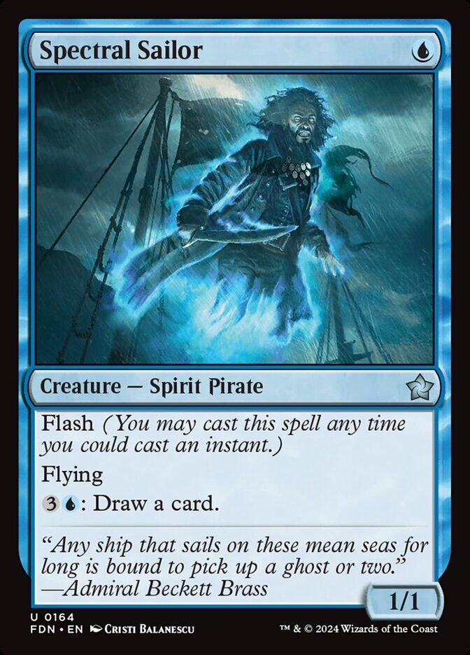 Foundations #164 Spectral Sailor