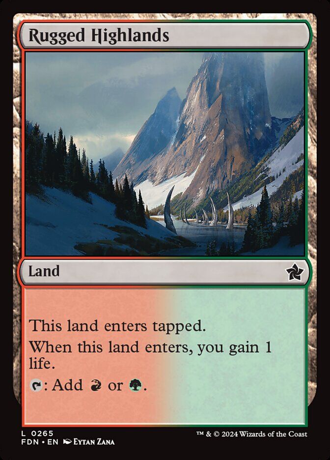 Foundations #240 Rugged Highlands