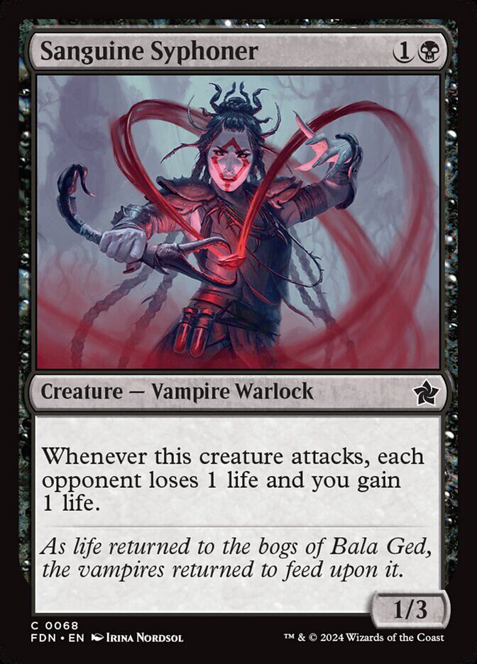 Foundations #68 Sanguine Syphoner