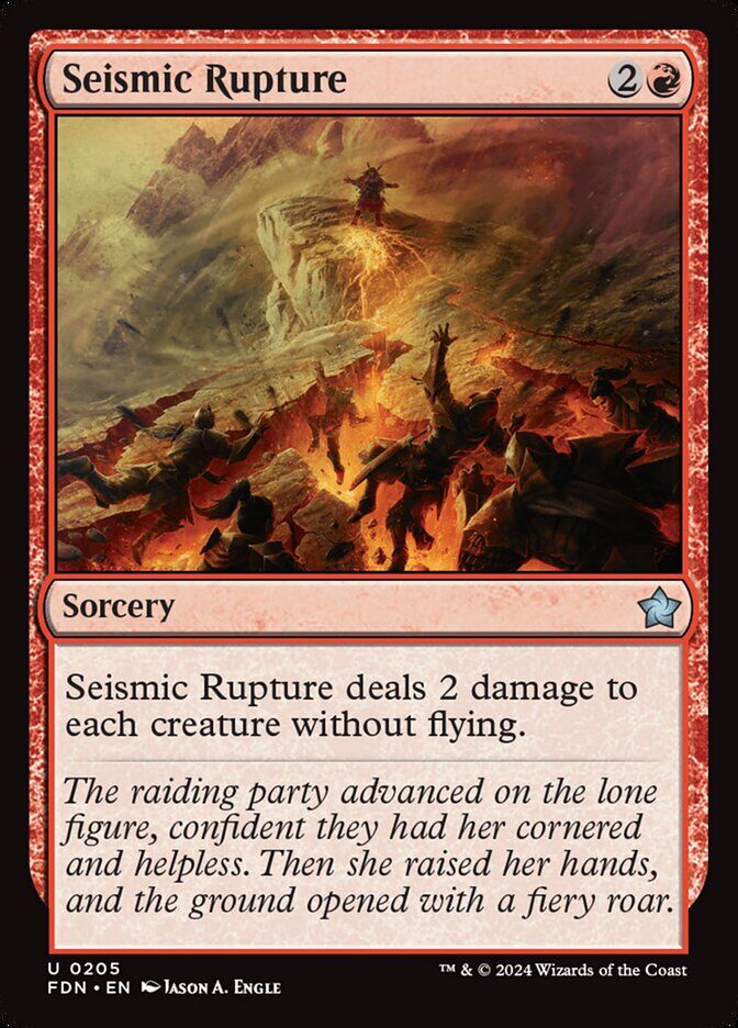 Foundations #205 Seismic Rupture