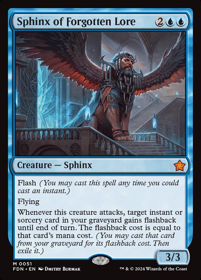 Foundations #51 Sphinx of Forgotten Lore
