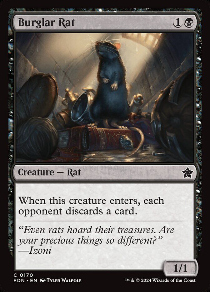 Foundations #170 Burglar Rat