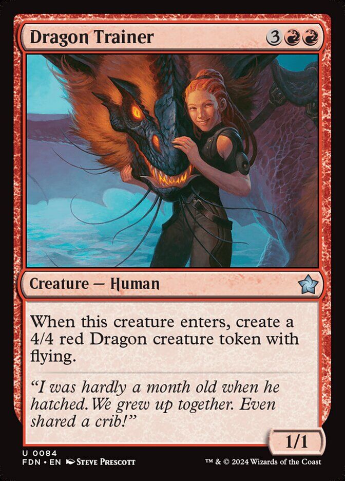Foundations #84 Dragon Trainer