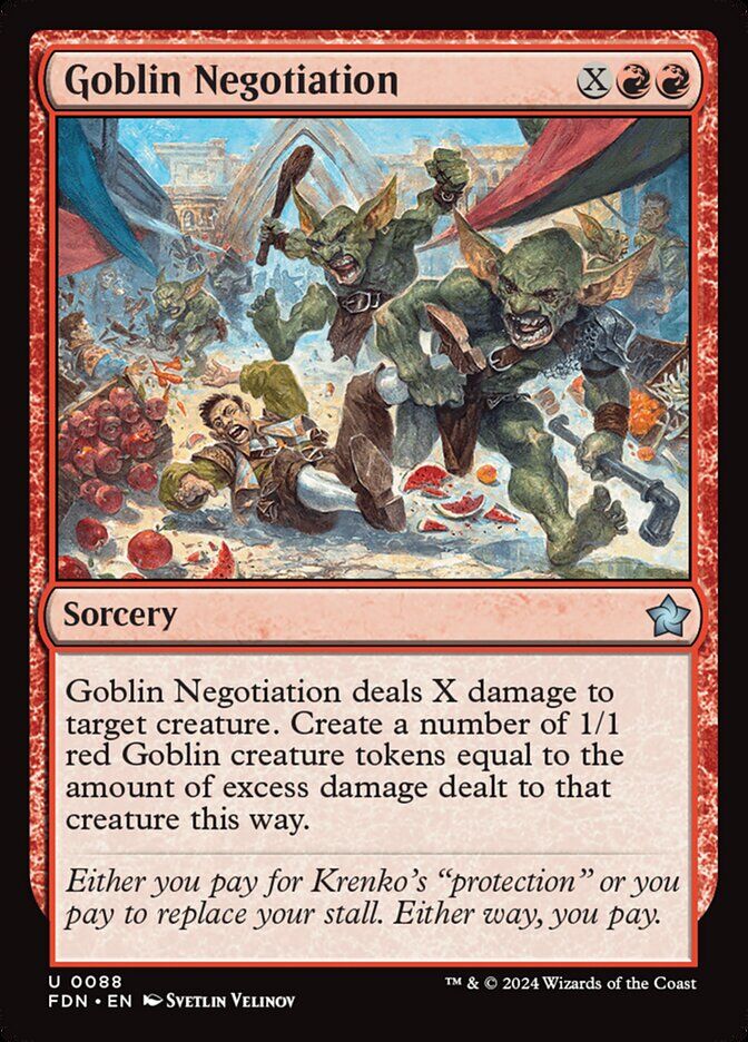 Foundations #88 Goblin Negotiation