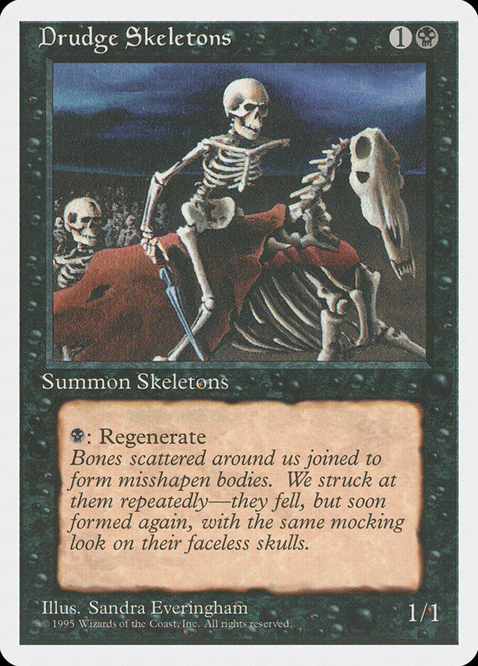 Fourth Edition Drudge Skeletons