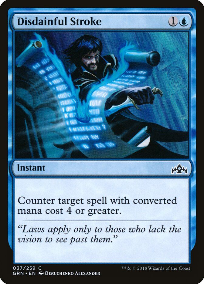 Guilds of Ravnica #37 Disdainful Stroke