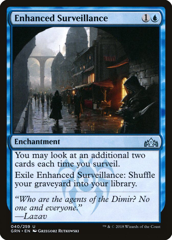 Guilds of Ravnica #40 Enhanced Surveillance