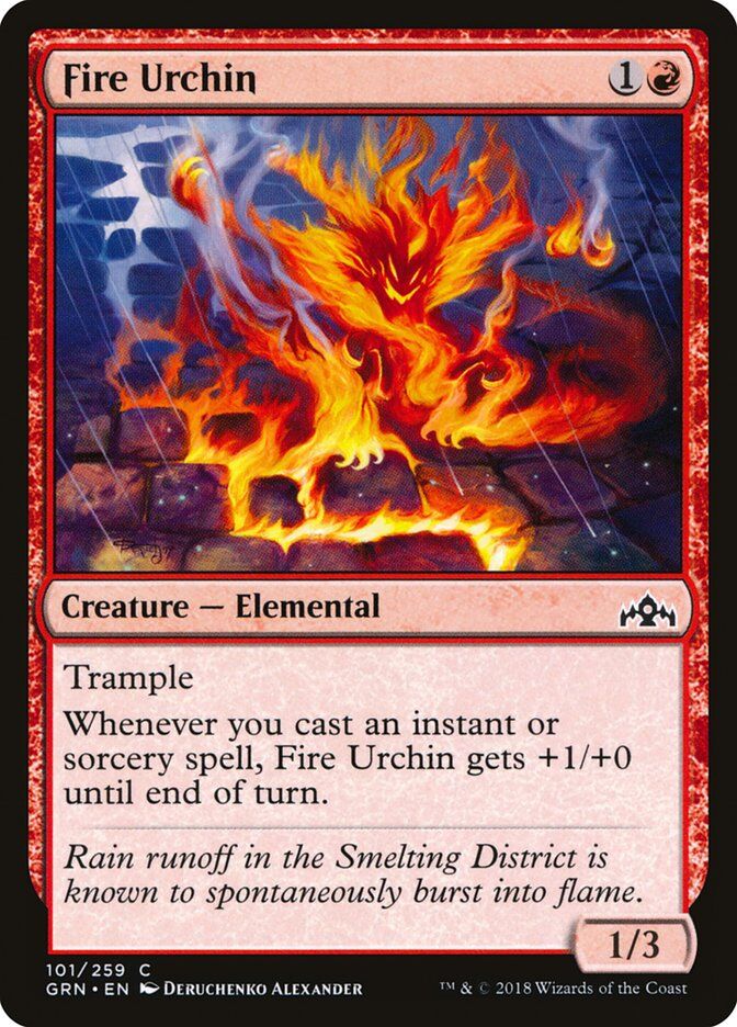 Guilds of Ravnica #101 Fire Urchin