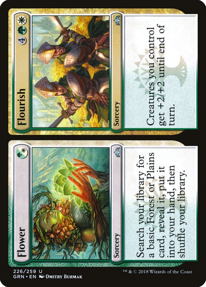 Guilds of Ravnica #226 Flower // Flourish