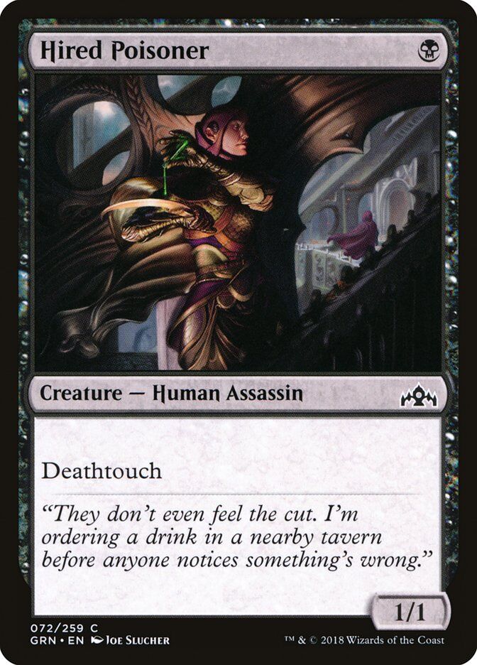 Guilds of Ravnica #72 Hired Poisoner