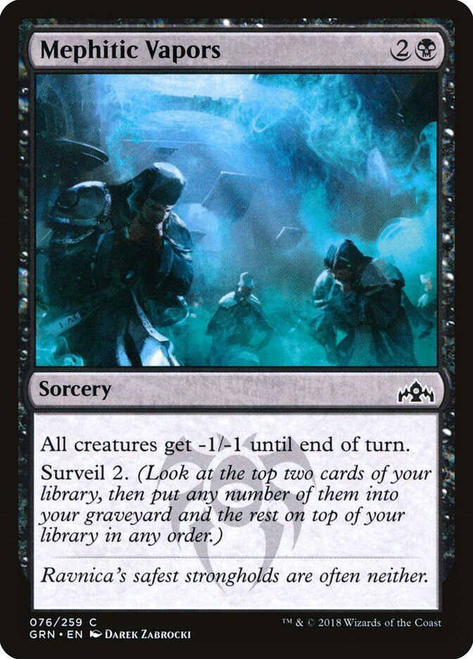 Guilds of Ravnica #76 Mephitic Vapors