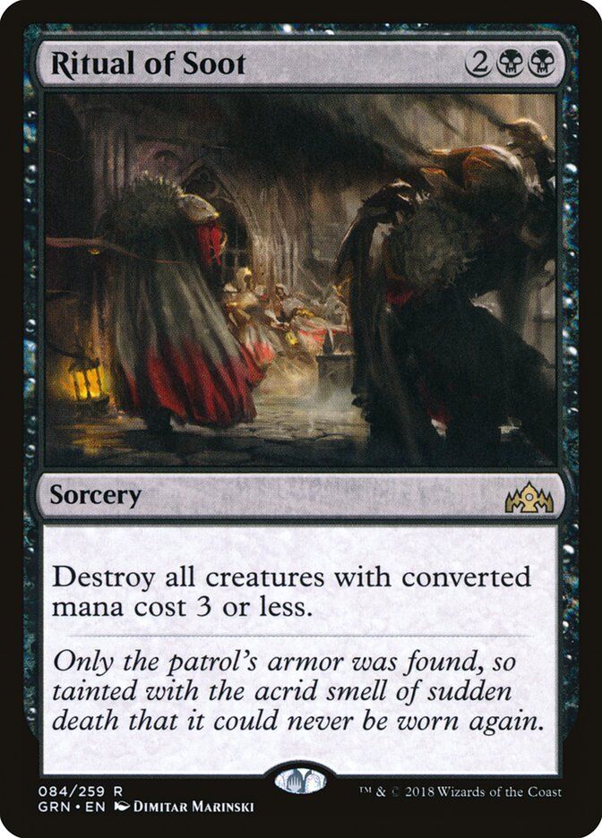 Guilds of Ravnica #84 Ritual of Soot