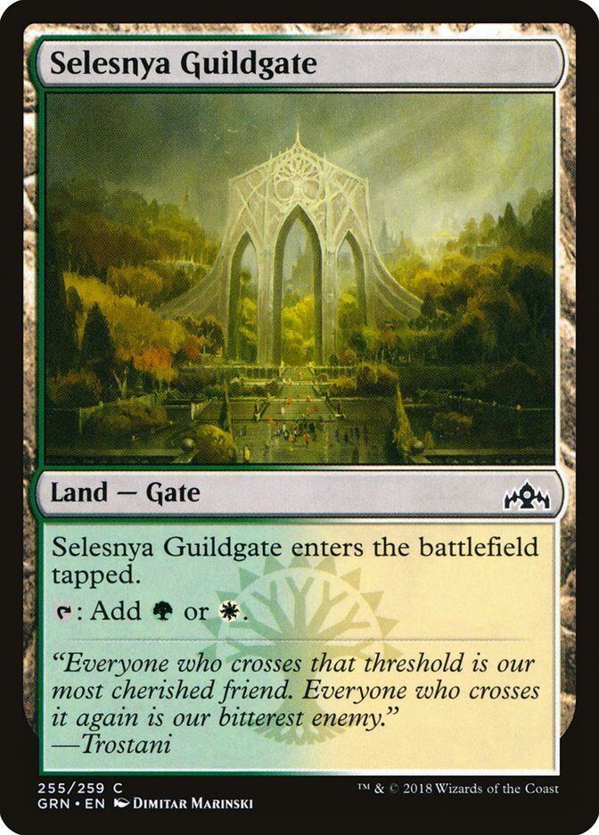 Guilds of Ravnica #255 Selesnya Guildgate (255)